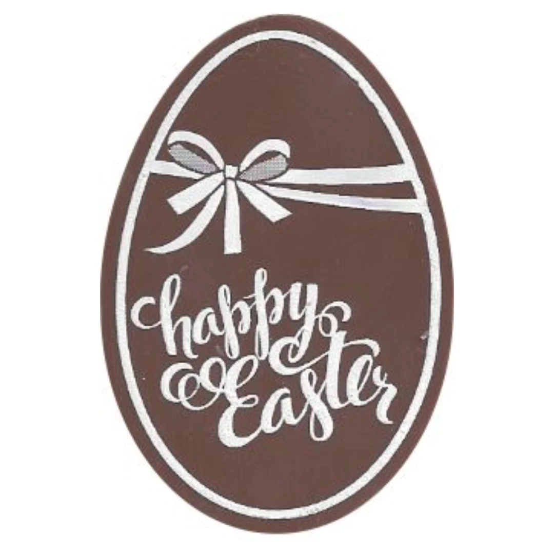 Craphic Chocolate Ovals Wrapped in Cellophane (40mm- 50mm)